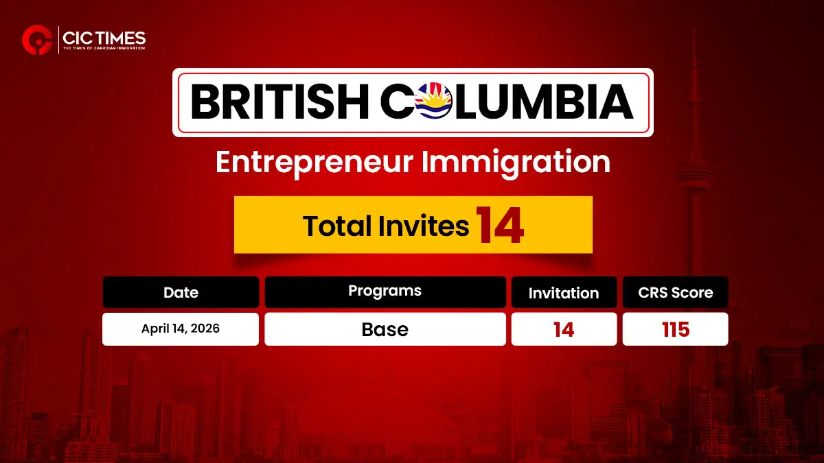 British Columbia Invites Only 14 Candidates Under Entrepreneur Immigration