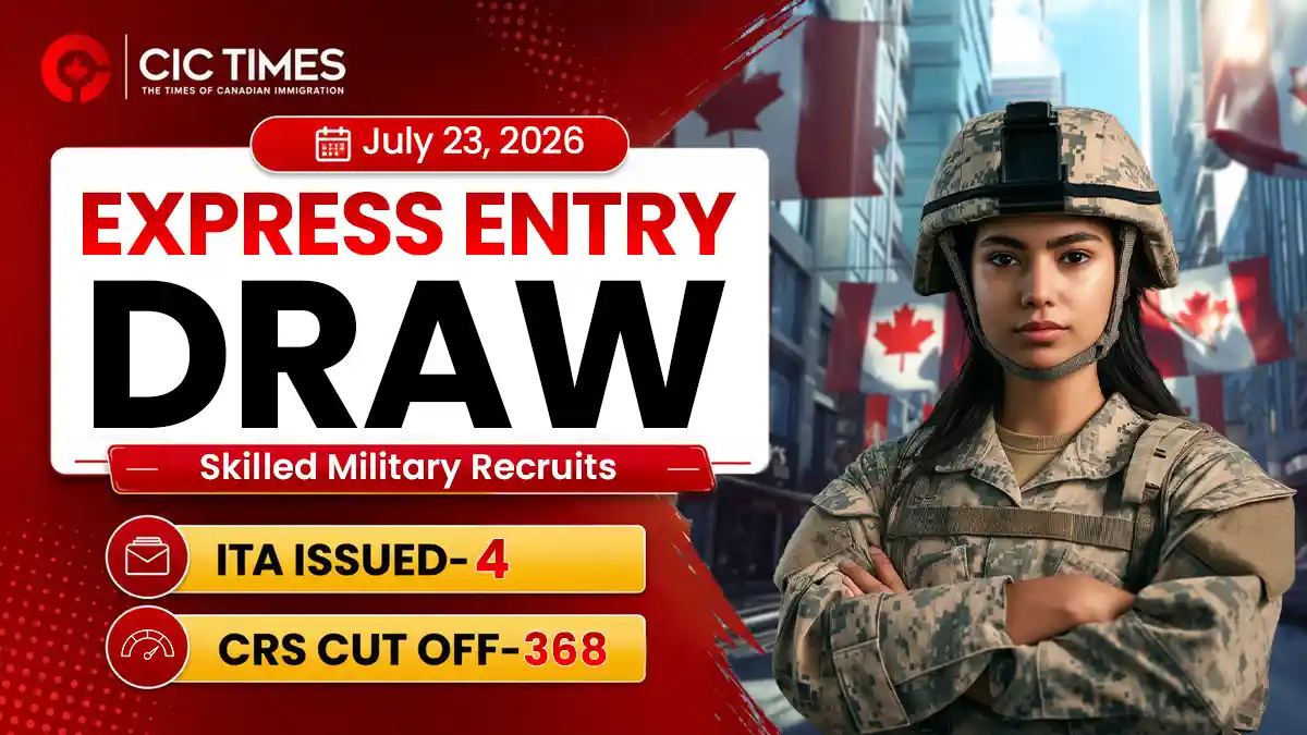 Canada holds First- Ever Permanent Residence Selection of Skilled Military Recruits