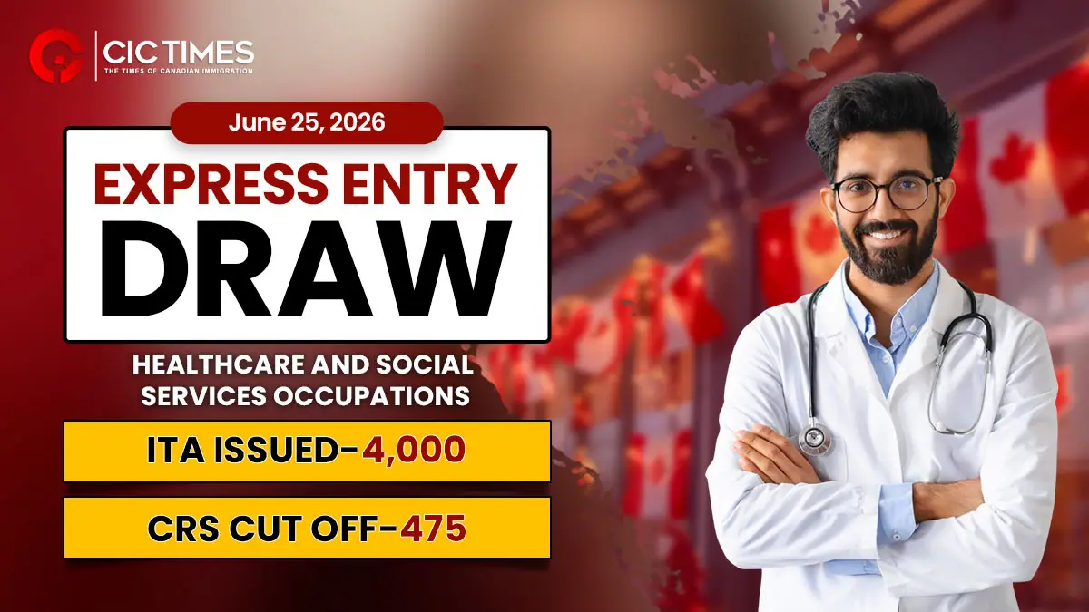 Canada Holds Latest Express Entry Draw for Healthcare and Social Services Occupations