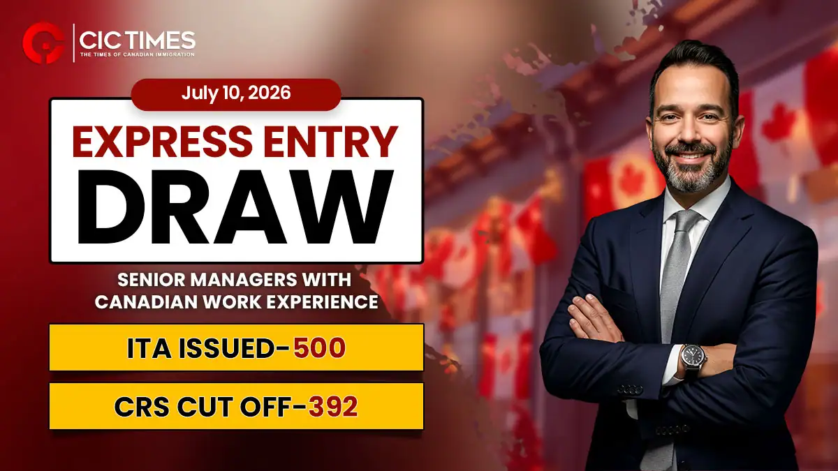 Canada Holds Second Express Entry Draw for Senior managers