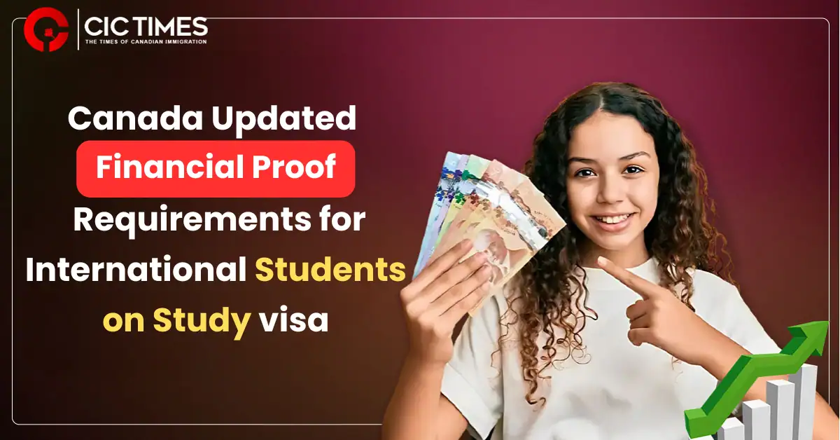 Canada Updated Financial Proof Requirements for International Students on Study visa from September 1, 2025