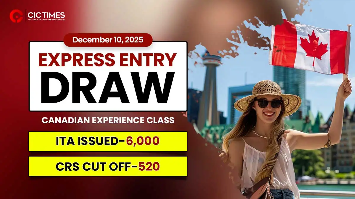 Latest Canadian Experience Class Draw Invites 6,000 Candidates for PR