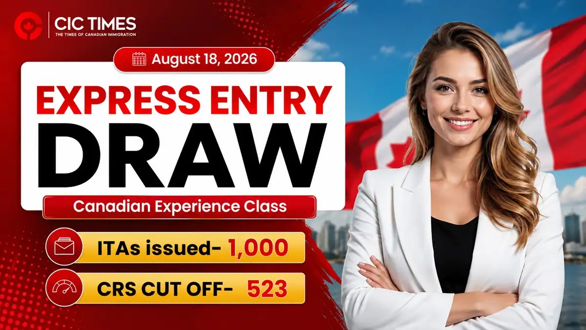 Latest Express Entry Draw Invites 1,000 CEC Candidates for Canada PR