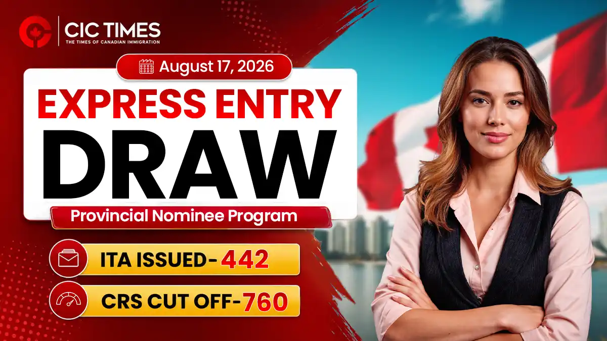 Latest Express Entry Draw Invites 442 PNP Candidates for Canada PR