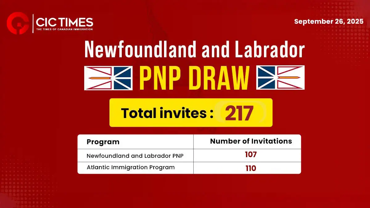 Newfoundland and Labrador PNP Draw Invites 217 Candidates for Permanent Residency