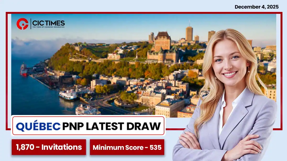 Quebec Invites 1,870 Candidates in Latest Canada PR Round